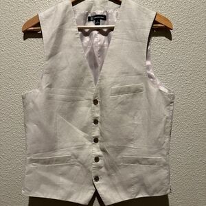 I.N.C. International Concept Men's Beige Vest Size S